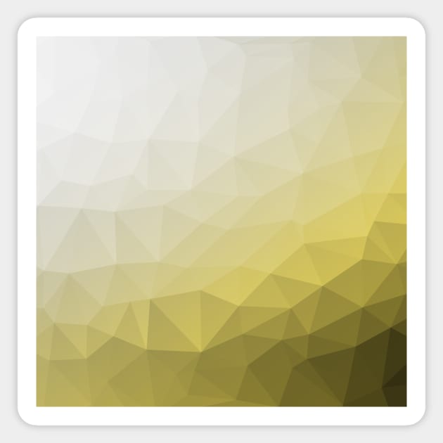 Ultimate Gray Illuminating Gradient Geometric Mesh Pattern Sticker by PLdesign